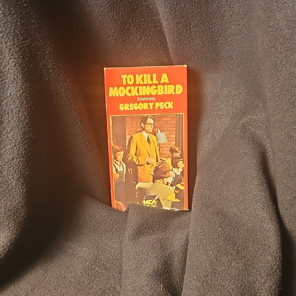 To Kill a Mockingbird VHS - Red Cover